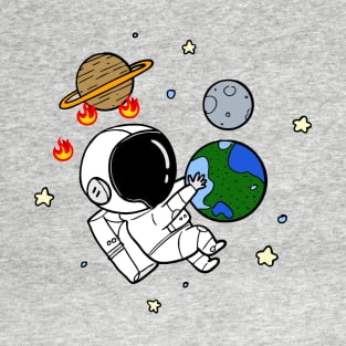 Baby Astronaut Like Earth T-Shirt